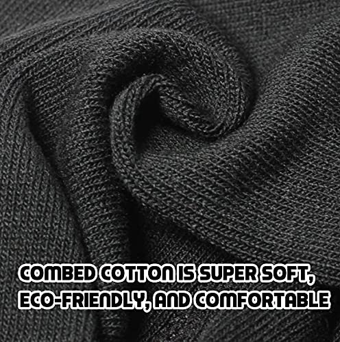 BEAR MUM Baby Girls' Seamless Organic Cotton Tights Black 6-12month - Image 3