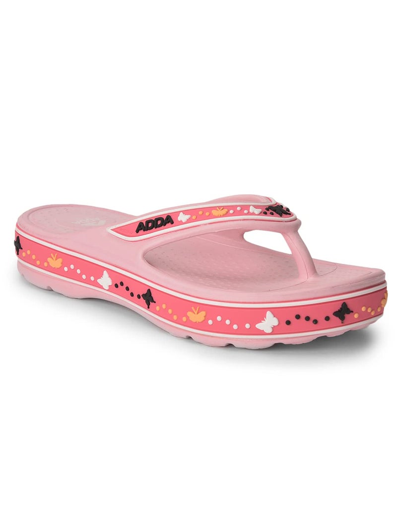 ADDA QUEEN-1 || Durable & Comfortable || Self-Design || Lightweight || Fashionable || EVA Sole || Soft Footbed || Solid || Thong Flip-flops for Women - Image 2