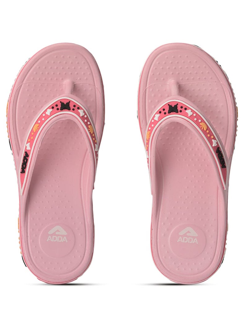 ADDA QUEEN-1 || Durable & Comfortable || Self-Design || Lightweight || Fashionable || EVA Sole || Soft Footbed || Solid || Thong Flip-flops for Women - Image 3