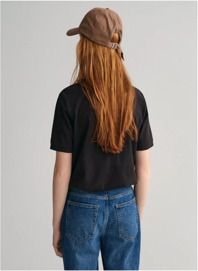 غانت Teens Shield Pique Polo Shirt