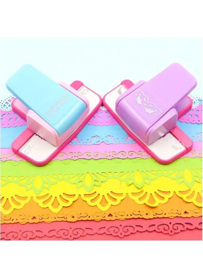Small Size Labor-Saving Rim Pressing Device 8721 Floral Edge Printing Machine For Kindergarten Handmade DIY Creation Metal Mater-Color:Labor-saving (4# Lotus)  - Image 4