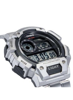 CASIO Casio G-Shock Silver Rubber Casual Watch For Men - AE-1400WHD-1AVDF  - Image 2