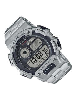 CASIO Casio G-Shock Silver Rubber Casual Watch For Men - AE-1400WHD-1AVDF  - Image 3