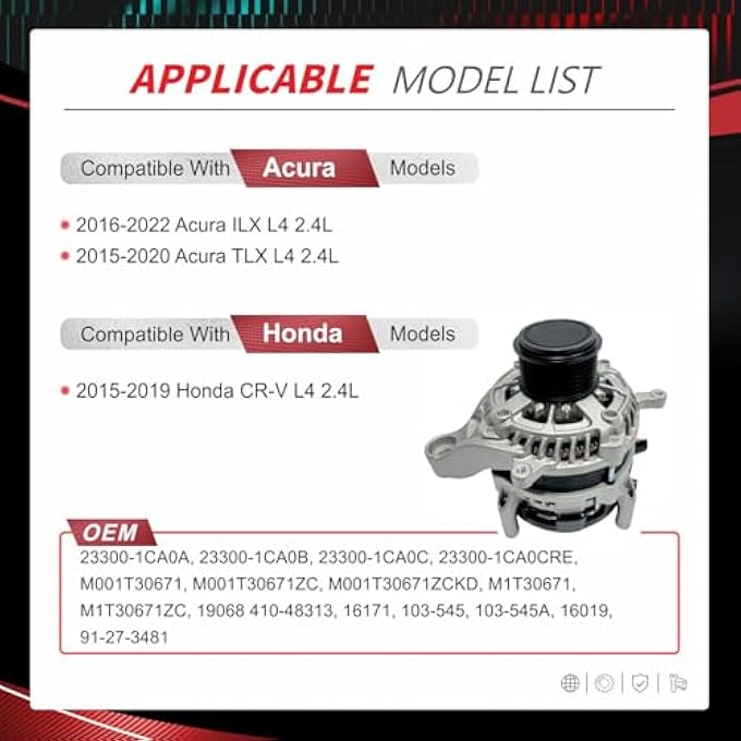 NITOYO 04211-3470 Alternator - Image 2