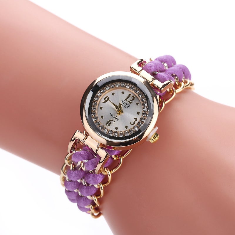Sloggi New Fashion Quartz Watch for Women Purple