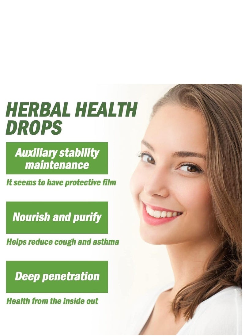 SOUTH MOON Herbal Lung Cleanse Drops, Dendrobium & Mullein Extract Drops,Lung Support,Clearbreath Herbal Care Essence for Lung Health, Lung Cleaner Essence for Body Care 30ml  - Image 3