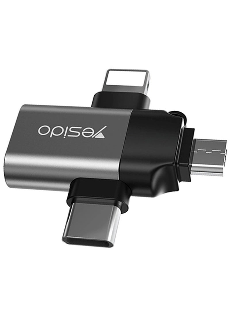 Yesido 3 in 1 OTG Adapter USB 3.0  - Image 2