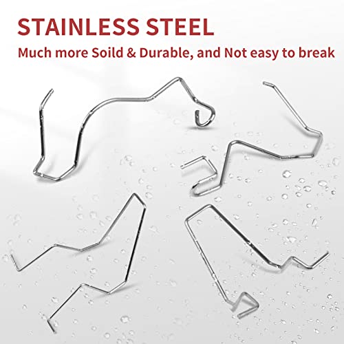 CLIO 12 قطعة مشابك زنبركية لتثبيت المصابيح، مشبك مصباح السيارة العالمي لمصباح الرأس شعاع منخفض شعاع مائل لمصابيح H1 H3 H4 H7 - Image 4