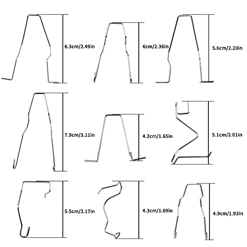 CLIO 12 قطعة مشابك زنبركية لتثبيت المصابيح، مشبك مصباح السيارة العالمي لمصباح الرأس شعاع منخفض شعاع مائل لمصابيح H1 H3 H4 H7 - Image 2