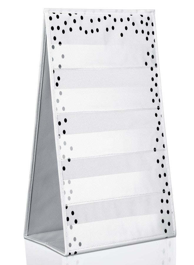 Epakh Polka Dots Tabletop Pocket Chart for Classroom 17 x 13 in Desktop Stand Pocket Chart Double Sided and Self-Standing for Teacher Aids in Teaching - Image 1