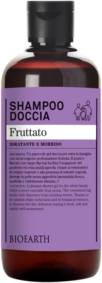 Bioearth Family Fruity Shower Shampoo 500ml