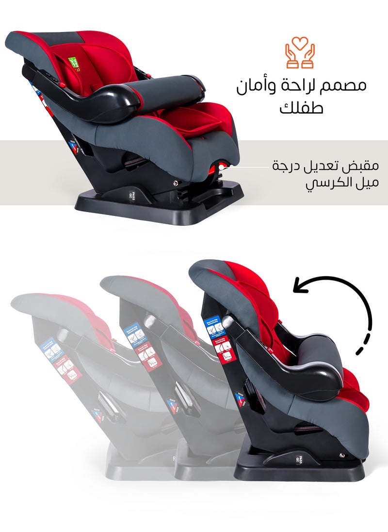 MAAS - Soft Comfortable Car Seat For Newborns Up To 6 Years Old With Forward And Backward Facing Positions And Safety Belt - Image 1