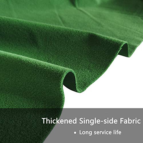 Boshen Billiard Cloth Pool Table Felt with 6 Cloth Strips for 8 Foot Table Fast Pre-Cut Rails, 3 Fabrics for Choice - Image 5