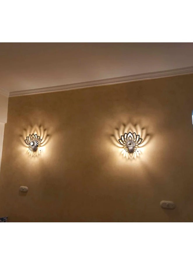 Generic - Wall lamp with Lotus shape that makes your wall alive . - Image 1