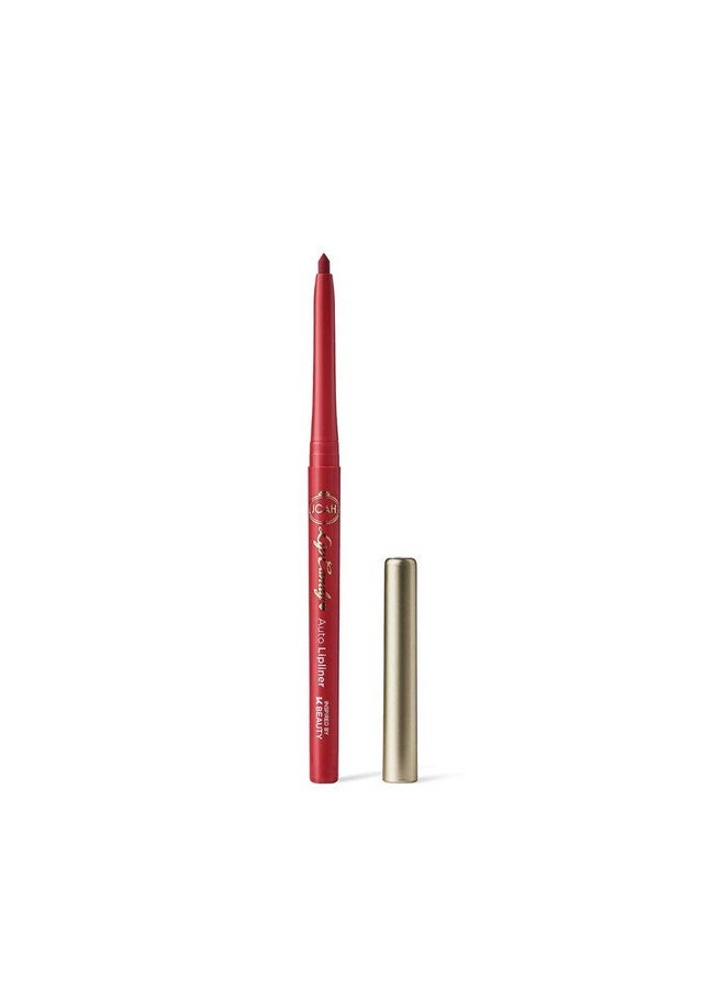 JOAH Lip Candy Auto Lip Liner With Retractable Tip Wine - Image 2