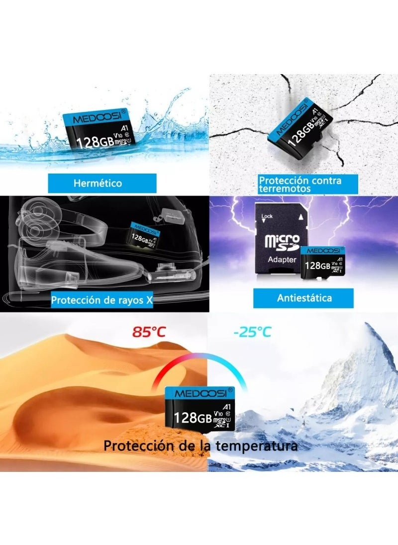 ميدوسي كامل HD مايكرو بطاقة الذاكرة الرقمية المؤمنة محول بطاقة الذاكرة ،  - Image 3