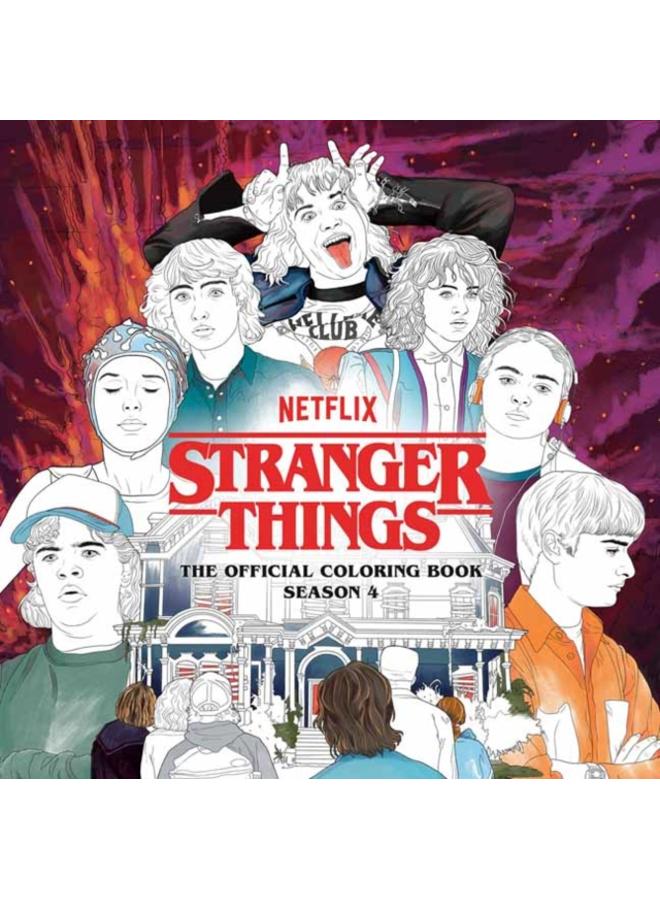 Stranger Things: The Official Coloring Book, Season 4