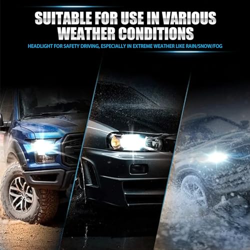 GKmow Pack-2 H1 Halogen Bulbs, Car Xenon Light Bulbs, 12V 100W Car High Beam Lights, Automobile Lights Replacement Kit, Universal for Most Cars, SUVs and Vans (White #H1) - Image 5