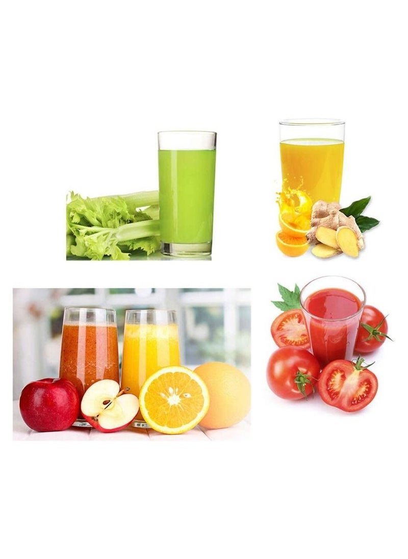 Generic - Powerful Whole Fruit Centrifugal Power Fruit and Vegetable Juicer with Jug Juicer machine to make delicious apple orange carrot juice and more Red - Image 1