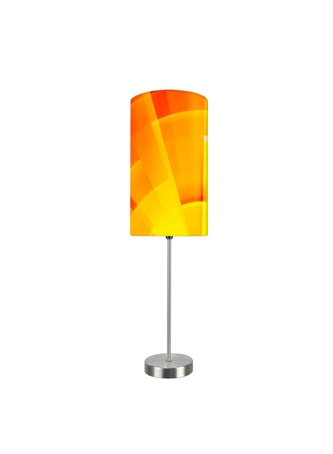 Nutcase Designer Small Table Lamp Night Light for Children�s Room � 13 inches Tall - Return Gifts for Kids Birthday - Orange and Yellow Designer - Image 2