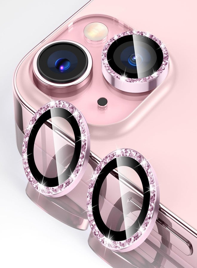 تينسي واقي عدسة كاميرا Tensea لهاتف iPhone 15 / iPhone 15 Plus، غطاء شاشة وكاميرا من الزجاج المقوى 9H، شفاف عالي الوضوح، حلقة معدنية فردية لهاتف iPhone 15 مقاس 6.1 بوصة / iPhone 15 Plus مقاس 6.7 بوصة - Image 1