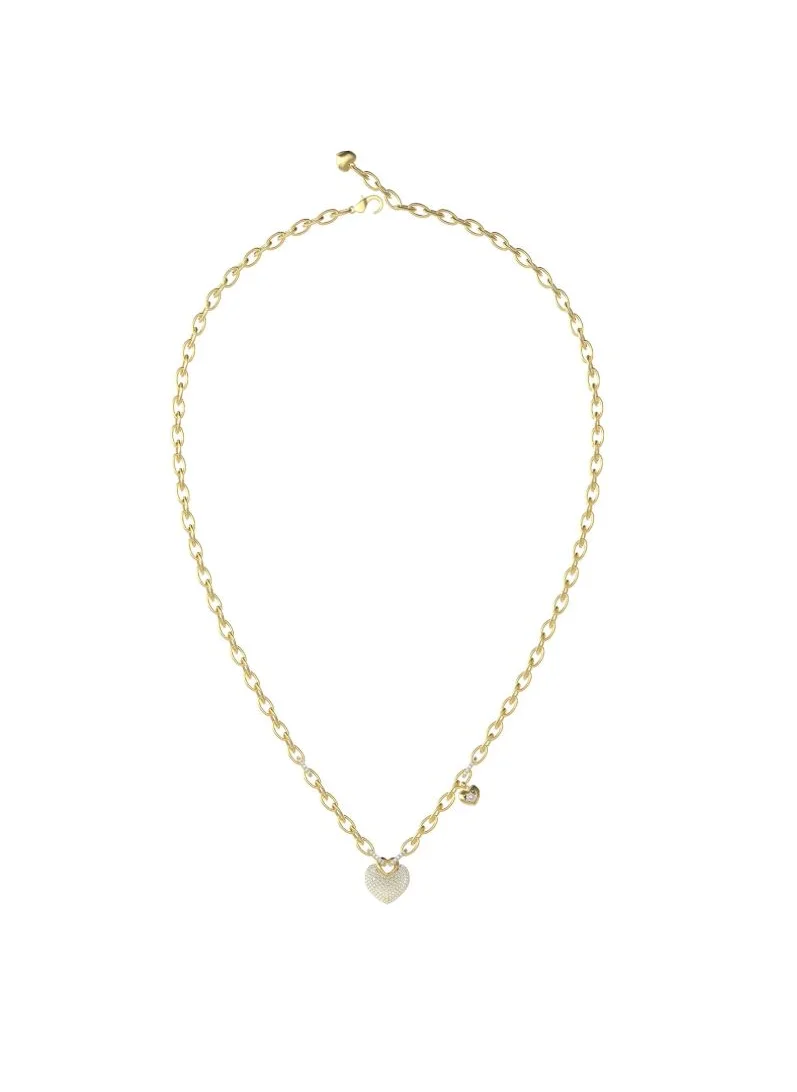 جس Pendent Drop Detail Long Necklace