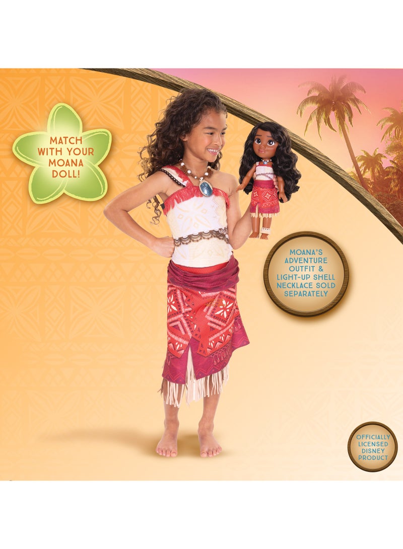Disney Princess موانا 2 صديقتي المغنية 14 بوصة، تعمل بالبطارية | دمية تفاعلية | دمية أزياء | دمية قابلة للجمع | لعب تمثيلي | تنكر | هدية للأطفال - Image 4