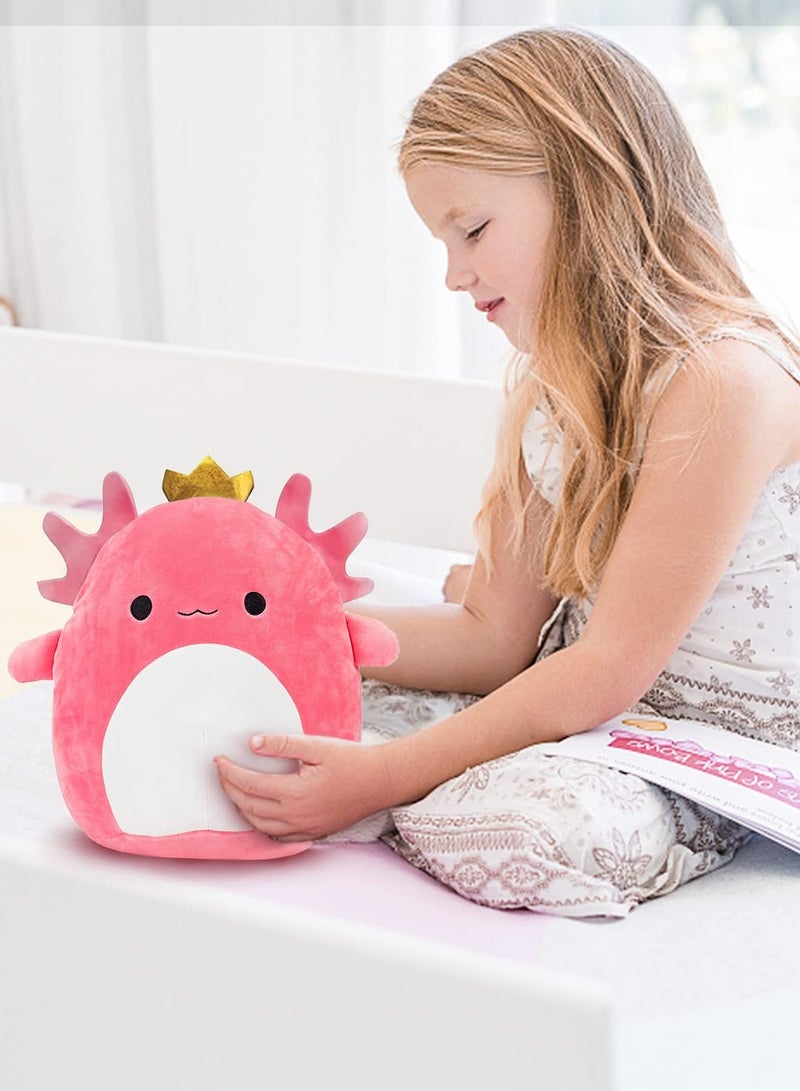 وسادة حيوانات محشوة لطيفة وناعمة بحجم 7.87 بوصة هدية رائعة للأطفال والمعجبين لعبة محشوة رائعة ودافئة باللون الوردي - Image 4