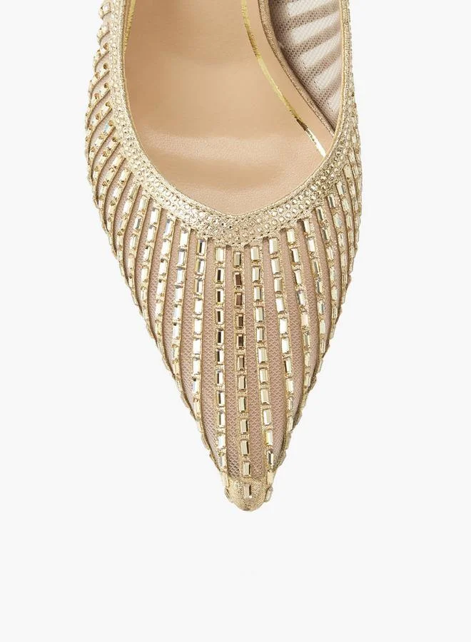 Celeste GOLD Women Stiletto Heel Pumps for Women | Best Price UAE