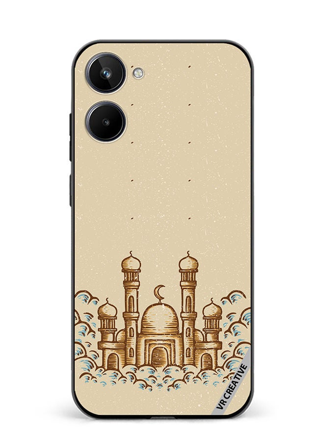 VR CREATIVE Protective Case Cover For Realme 10 Mosque Design Multicolour - Image 1
