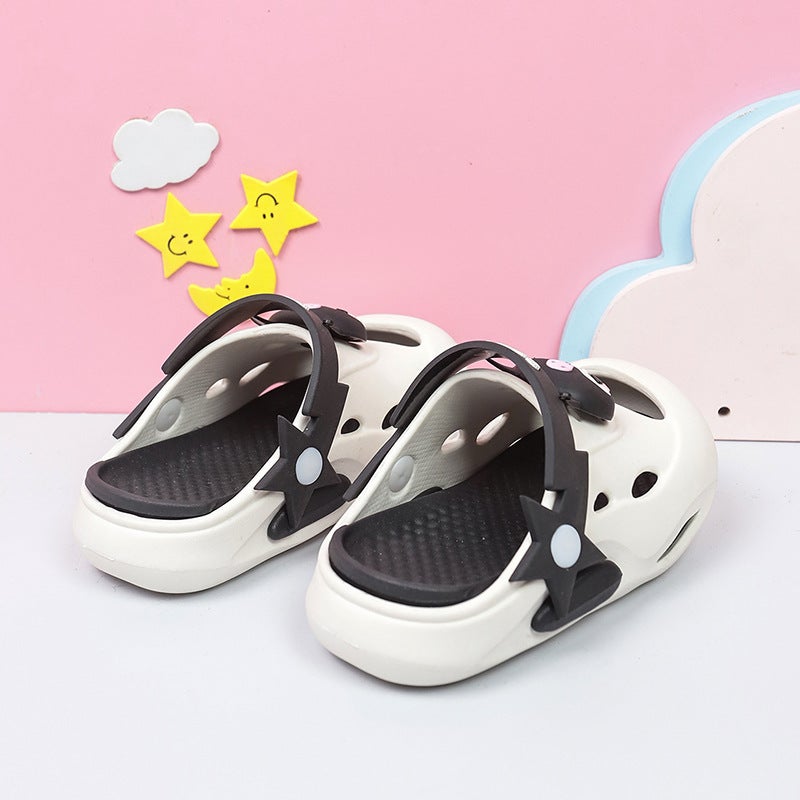 Summer Kidsren'S Clogs New Cartoon Pattern Diy Accessories Casual Outdoor Comfortable Beach Sandals For Boys And Girls - Image 1