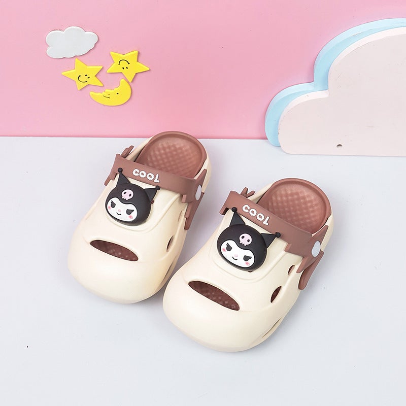 Summer Kidsren'S Clogs New Cartoon Pattern Diy Accessories Casual Outdoor Comfortable Beach Sandals For Boys And Girls - Image 3
