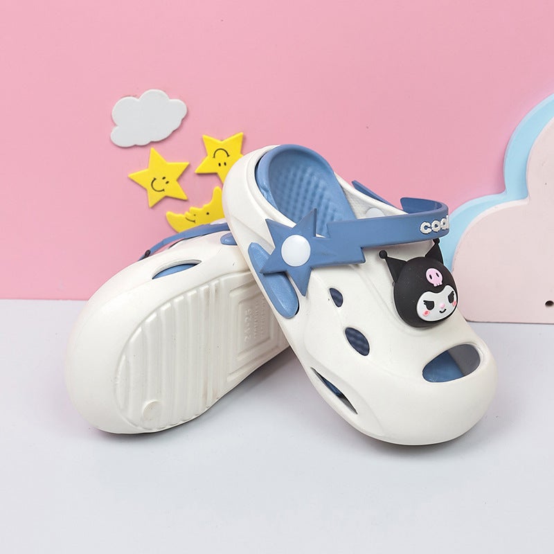 Summer Kidsren'S Clogs New Cartoon Pattern Diy Accessories Casual Outdoor Comfortable Beach Sandals For Boys And Girls - Image 5