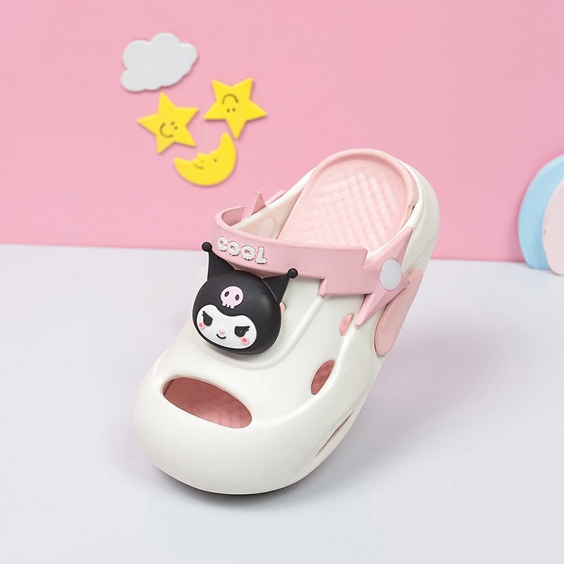 Summer Kidsren'S Clogs New Cartoon Pattern Diy Accessories Casual Outdoor Comfortable Beach Sandals For Boys And Girls - Image 2