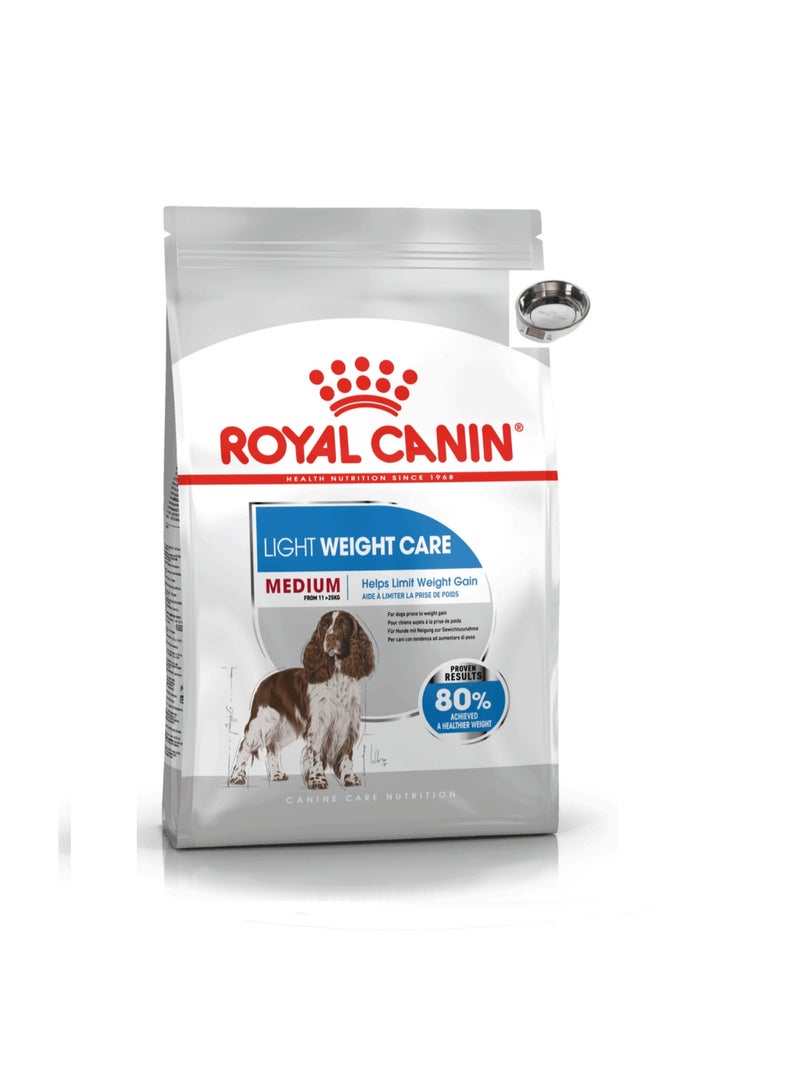 Royal Canin Light Weight Care Dry Food for Medium Dogs (11-25kg) 12 kg