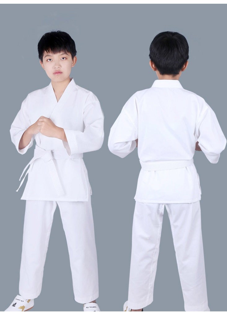 Generic Three-Piece Karate Uniform For Kids - 100% Cotton  - Image 1