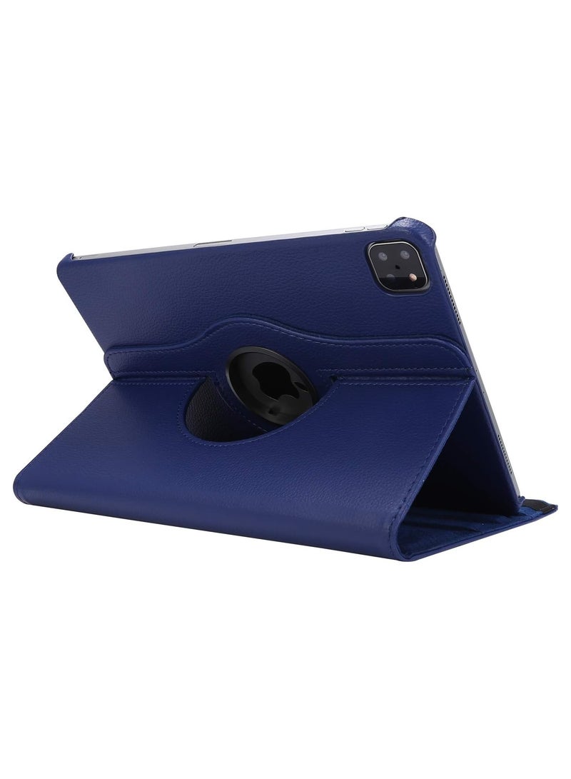 عام حافظة لـ 2024 iPad Pro 13 بوصة، تحتوي على حافظة جلد دائرية ب 360 درجة بشكل تنوعي أشكال الليشي الأساسية، محافظة حافظة. - Image 3