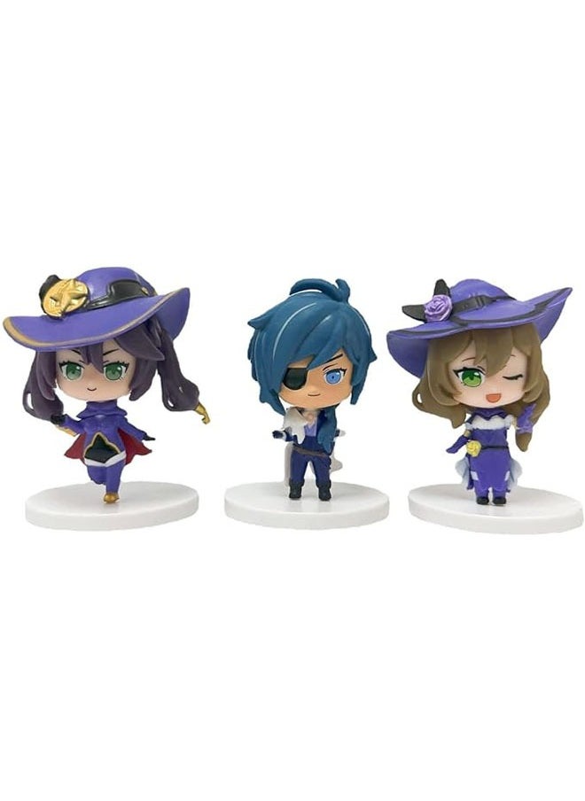 General - Genshin Impact Kaia Mona Lisa 6 Piece Action Figure Uniform Toy Character Figure Gift - Image 1