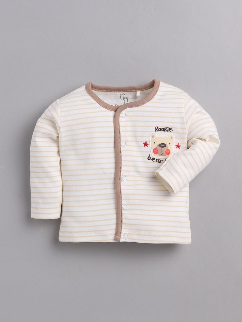 BABY GO Full Sleeve Clothing Set for Baby Boys & Girls | Baby T-Shirts|Pack of 3 - Image 3