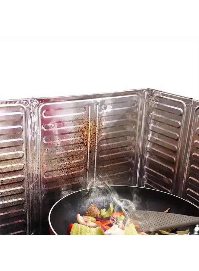 Aluminum Foil Insulation Board Silvery Stove Top Splash Guard High Temperature Resistant - Image 2