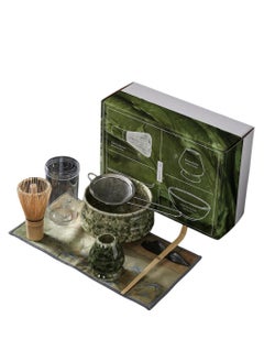 7Pcs Matcha Tea Set, Matcha Whisk Kit, Matcha Bowl Set, Matcha Ceremony Set