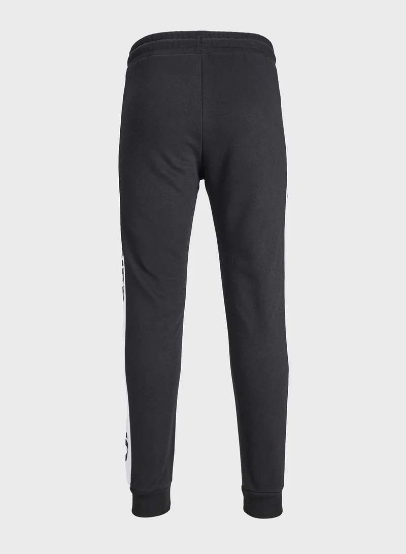 JACK & JONES Drawstring Cuffed Sweatpants