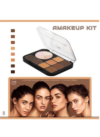 Palette Of 8 Contour Colors With 4 Highlight Colors - pzsku/Z871BBD753D3C5AF2F051Z/45/_/1680784409/f5272e7b-5ab1-47c9-9cdd-4c3e041c6a35