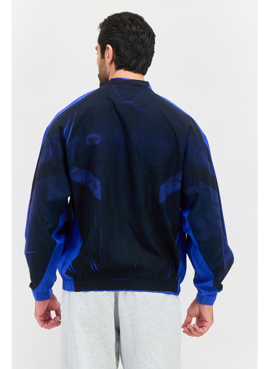 adidas Originals Men Sportswear Fit Training Jacket , Navy  - Image 3