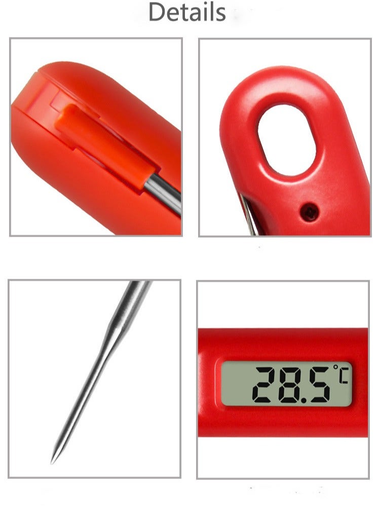 general Digital Meat Thermometer for Cooking Kitchen Food Candy Instant Read LCD Thermometer with Backlight and Magnet for Oil Deep Fry BBQ Grill Smoker Thermometer - Image 4