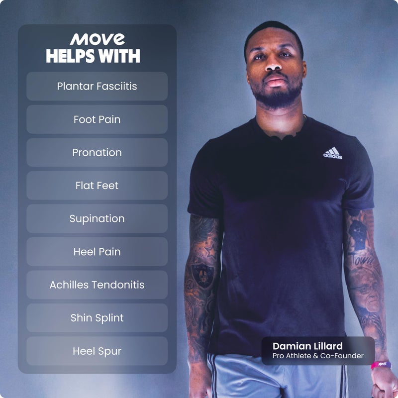 MOVE All Day Comfort Insole - Extra Plush Foam Insole for Stress Reduction on Feet, Knees, Back, Shock Absorbing, Walking, Foot Cushion, Comfort, Arch Support, and Work Boots (M10-10.5/WM11.5-12) - Image 3