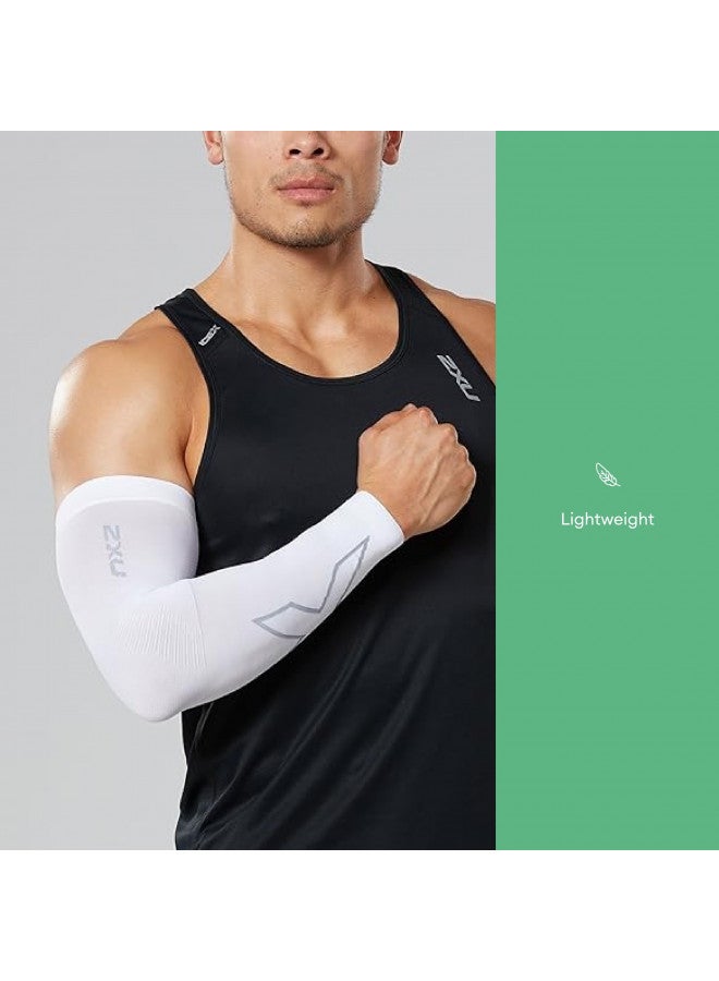 2XU Compression Flex Arm Sleeve - X-Small - Black/Grey - Image 3
