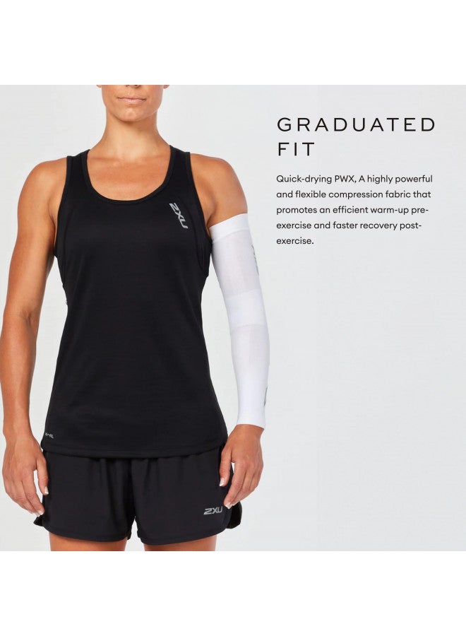 2XU Compression Flex Arm Sleeve - X-Small - Black/Grey - Image 4