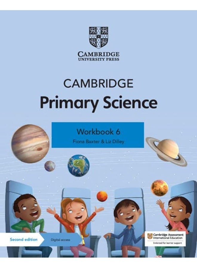 Cambridge Primary Science Workbook 6 with Digital Access (1 Year) 