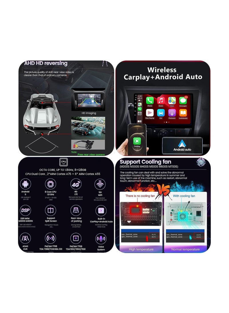 SHEZA STAR - Android Car Stereo for Nissan X-Trail 2008 2009 2010 2011 2012 2013 1GB RAM 32GB ROM 10 Inch MirrorLink WiFi BT, IPS Touch Screen with Backup Camera Included - Image 1